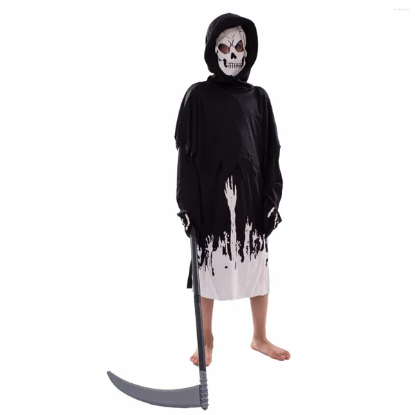 Vêtements Ensembles de costumes de maquillage ballon 3-8Y pour enfants Cosplay Terror Night Glow Halloween