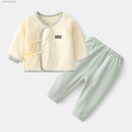 Ensembles de vêtements coton Infantil sous-vêtements de bébé costumes nouveau-né garçon fille tenues printemps automne bébés vêtements petit pull + pantalon enfants ensembles