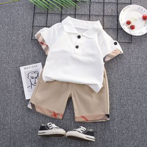 Kledingsets Diimuu Baby Boys T -shirt Shorts Kids Girl Outfits Pakken Kinderen Zomerkleding Infant Peuter T -shirts broek 230411