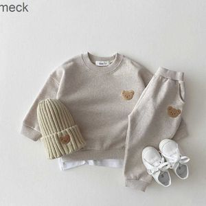 Clothing Sets Dome Cameras Fashion baby child boys girl autumn clothing sets baby girl set kids sports bear sweater pants 2pcs suits clothes