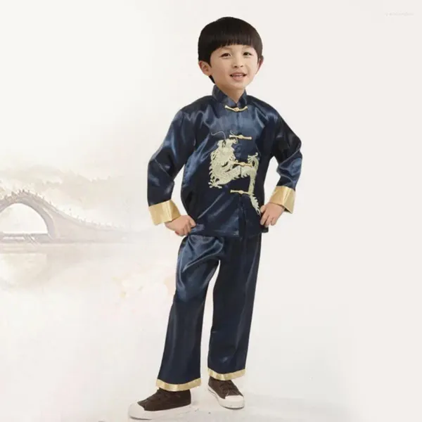 Vêtements Ensembles de dragon enfants Tang Suit Tra traditionnel Chine