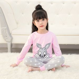 Conjuntos de ropa Grupos de niñas Pijamas de dibujos animados de animales para adolescentes Pijamas para niños Trajes de conejito de Pascua para conejo Ropa de casa de algodón 230627