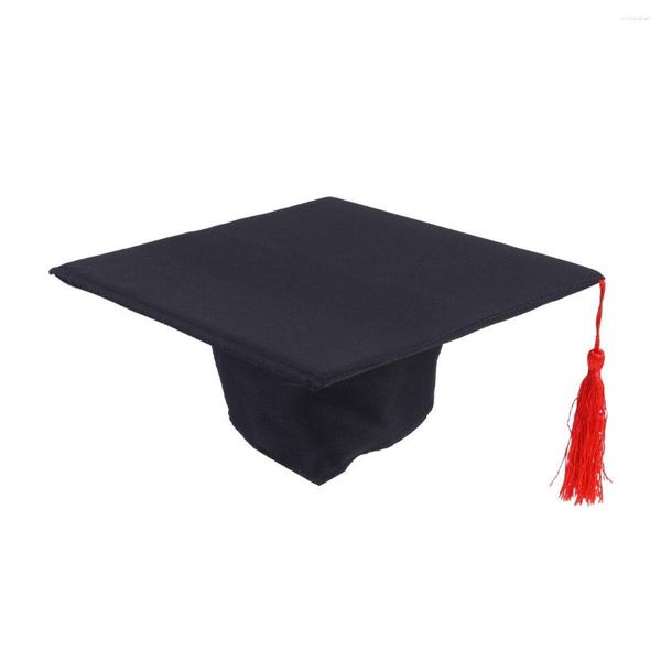 Ensembles de vêtements Graduation Cap Hat Props Enfants Baby Po Né Maternelle Préscolaire Doctoral Cosplay Caps Chapeaux Tenues Kid Costume Jouets