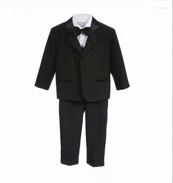 Ensembles de vêtements de haute qualité Baby Boy Tuxedo Suisse pour le blazer enfant Blazer Set 5pcs.
