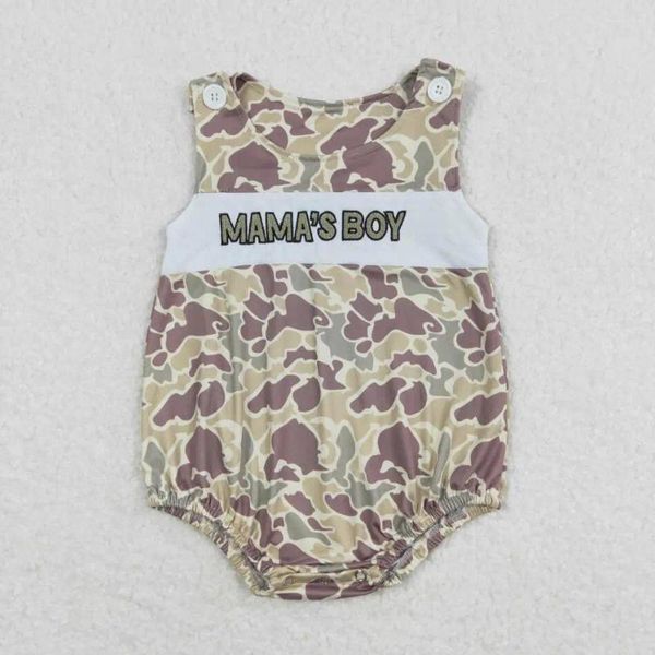 Vêtements Ensembles de haute qualité à manches courtes Girl Camo Modèle Bubble Vêtements Baby Rompers