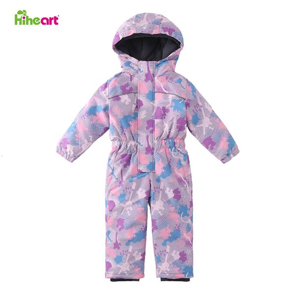 Ensembles de vêtements Hiheart 3 9T Enfants Ski Combinaison Enfants Vêtements Imperméables Filles Garçons Neige Snowboard Costume Salopette Pour 230914