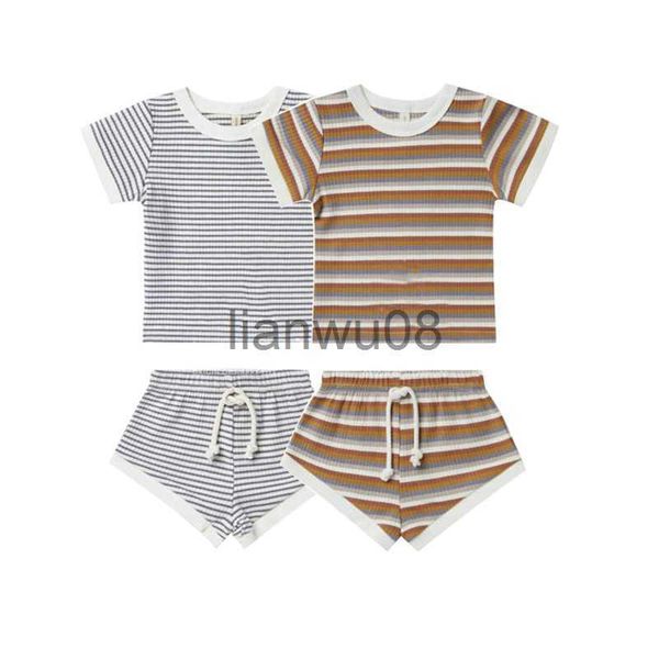 Ensembles de vêtements HITOMAGIC 2023 filles vêtements d'été enfants enfants tenues bébé garçon vêtements petits garçons ensembles courts offre spéciale x0803