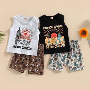 Conjuntos de ropa Boys infantidos ropa de verano