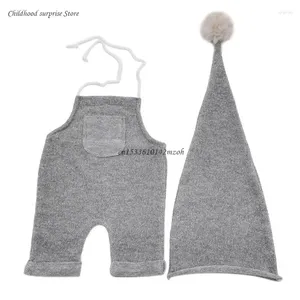 Kledingsets Infant Poshoot Suit Outfit PO Props Universal Baby Costume Girl Boy Shower Gift Birthday Pograph Dropship