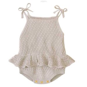 Ensembles de vêtements Infant Toddler Outfits Kids Girl Kint Baby Romper