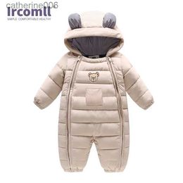 Ensembles de vêtements Ircomll bébé garçon vêtements nouveau-né salopette infantile combinaison épaisse chaude Snowsuit enfants garçon vêtements enfants vêtements L231202