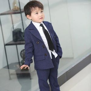 Ensembles de vêtements Japon Garçons Veste Formelle Pantalon 2pcs Ensemble Gentleman Enfants Costume De Mariage École Enfants Performance Robe De Graduation