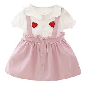 Sets de ropa para niños Baby Girl Vestido de verano Princesa Princesa Viajes sueltos Vestidos de niñas casuales 0-3 años Y2405208EI9