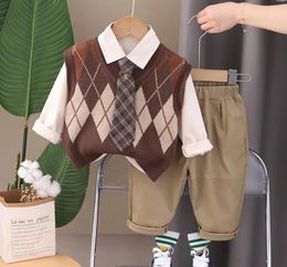 Conjuntos de ropa Séter para niños Ropa de bebé coreano 6 a 12 meses