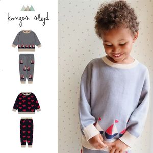 Conjuntos de ropa konges slojd aw23 Conjunto de punto y suéter para niños 231109