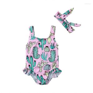 Ensembles de vêtements Lioraitiin Fashion Born Toddler Baby Girl Swim Maillot de bain Maillots de bain Natation Tankini Bikini Vêtements