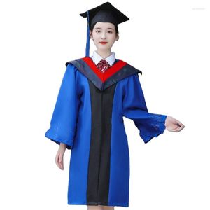 Kleding Sets Master's Liberal Arts Science Engineering Mlitary Graduation Jurk Long Sleeve University Academic College Robe