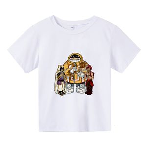 Ensembles de vêtements My Hero Academia Fatgum T-shirt Anime japonais T-shirt imprimé graphique Garçons et filles 100 T-shirts en coton à manches courtes O cou 230630