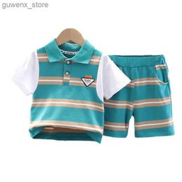 Conjuntos de ropa New Summer Baby Clothes Traje para niños Camiseta Fashion Fashion Shorts 2pcs/set NITDLER CASA DE CONTO COMPIS