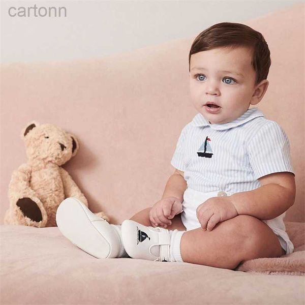 Ensembles de vêtements Nouveau-né garçons vêtements ensemble été bébé garçons chemise Shorts tenues à manches courtes Blouse et pantalon costume enfants enfants vêtements ldd240311