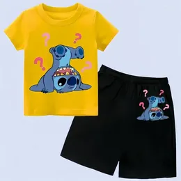 Conjuntos de ropa "Puntitch Frenzy: adorable conjunto de manga corta unisex"