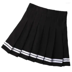 Kledingsets Schooluniformen Geplooide rok voor meisjeskinderen Zwart Marine Japan Koreaanse stijl Mini korte rokken