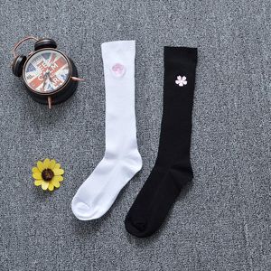 Ensembles de vêtements chaussettes en coton, uniforme scolaire, motif de broderie imprimé mignon, chaussettes japonaises pour adolescents Jk étudiants