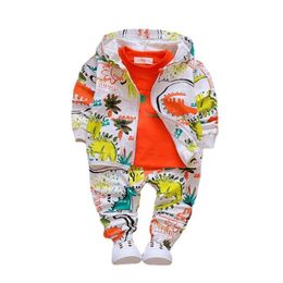 Sets de ropa Spring Autumn Baby Baby Bents Cloth Children Girls Sport Chaqueta Tamisa Pantalones 3 PPCS Sets de moda para niños.