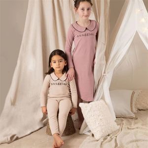 Kledingsets lente zomer jongens en meisjes snuggles pj set en jurk 230825