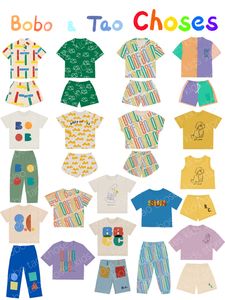 Kleding Sets SS Original Label BOBO TAO CHOSES KIDS BC jongens meisjes sets shirt shorts broek T-shirt 230804