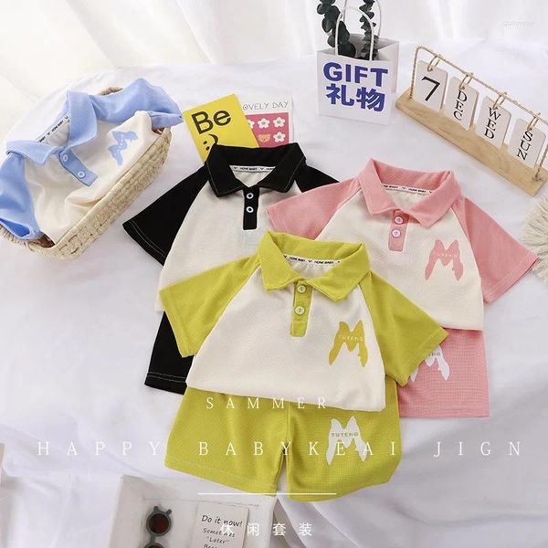 Sets de ropa Summer Active Baby Boy Boy Girl Clots