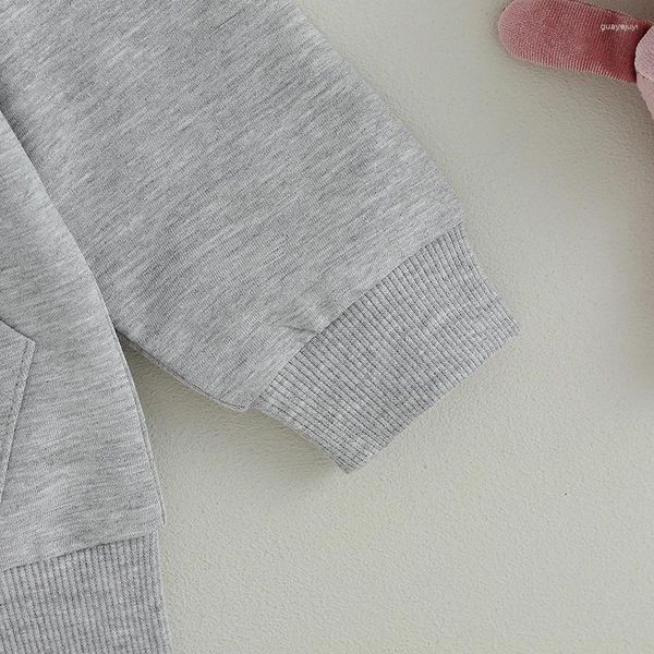 Ensembles de vêtements en tout-petit Baby Boy Clothes Set Fall Sweat Hiver Sweet Sweet Sweat Sweathirt Long Pant