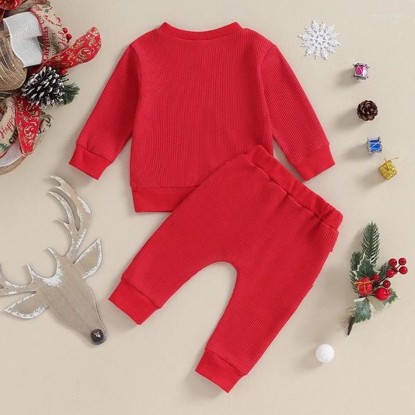 Sets de ropa para niños pequeños Baby Boy Girl Nochebuena