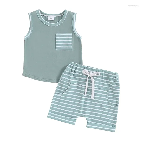 Juegos de ropa para niños pequeños ropa de verano de verano