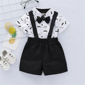 Kledingsets Peuter Baby Boy Wedding Doop Formele Party Bow Tie Suit Outfit Tuxedo 0-24MClothing