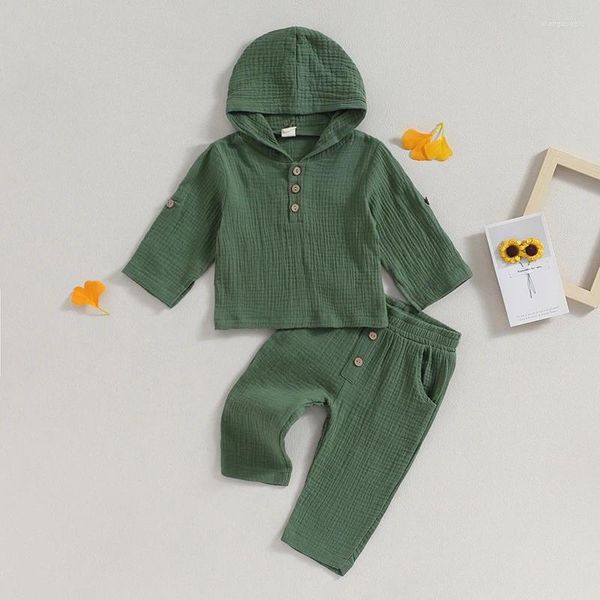 Ensemble de vêtements en bas âge pour bébé garçons tenues décontractées en coton