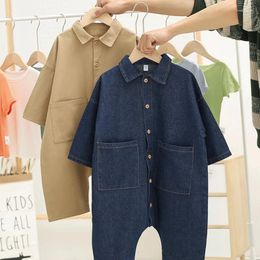 Ensembles de vêtements pour bébés filles et garçons, combinaison de noël, barboteuse, Costume de fête de noël, pantalon en jean, body