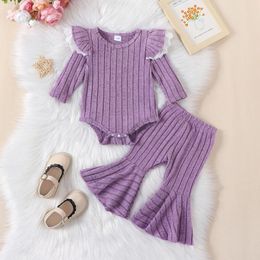 Ensembles de vêtements en bas âge pour bébés filles automne vestimentaires d'hiver