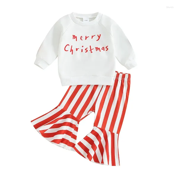 Sets de ropa Pantalones de Navidad para niñas pequeñas