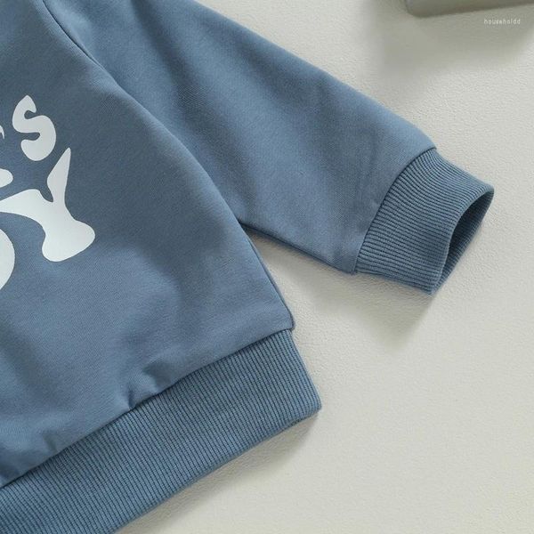 Conjuntos de ropa Ropa para niño pequeño Mamá Bebé Manga larga Sudadera con cuello redondo Pantalones casuales Traje de primavera y otoño