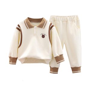 Kledingsets Toddler Kid Boy Autumn Children Tops Pants Sport Kinderkleding Boys Tracksuit voor 221130