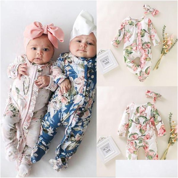 Ensembles de vêtements x enfants nés Babys Baby Baby Girl Boy Boy Sleeper Sleeper Band Band Bands Ventes Set 0-18 MOIS JUMPS CART