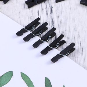 Kledingopslag 200 % Mini kleur kleine clip multifunctionele natuurlijke houten clips veelzijdige waskleding draagbare PO-afbeeldingen klemmen voor