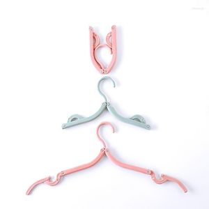 Kledingopslag 8 stks babykleding hanger vouwrekken plastic display volwassenen kinderen hangers niet-slip jassen reisorganisator