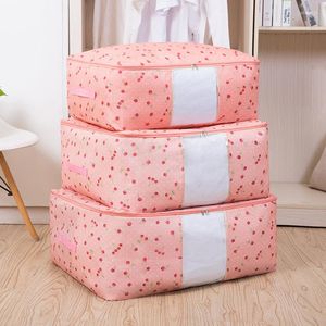 Kledingopslag Koreaanse kleine verse stijl quilt draagbare tas met grote capaciteit oxford stoffen reisbedden waterdichte organisator