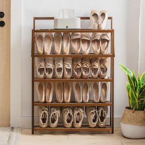 Kledingopslag moderne houten schoenkasten opvouwbare ruimte redden klassieke armarios de zapatos entryway meubels oc50xg