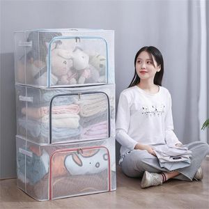 Stockage de vêtements PVC famille vêtements boîte organisateur couette oreiller couverture sac économiser de l'espace anti-humidité tri