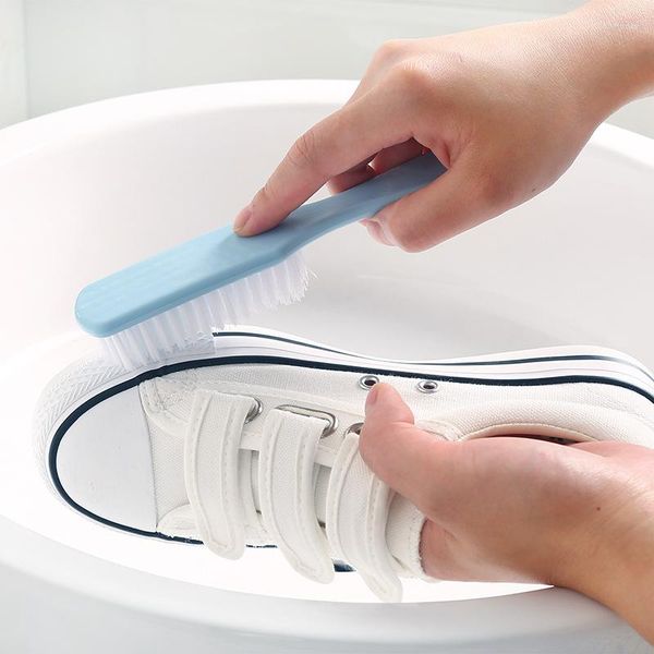 Almacenamiento de ropa Cepillo para zapatos Plástico Muebles para el hogar Ropa de piso multifuncional Cabello suave de colores Productos de limpieza diaria Lavandería