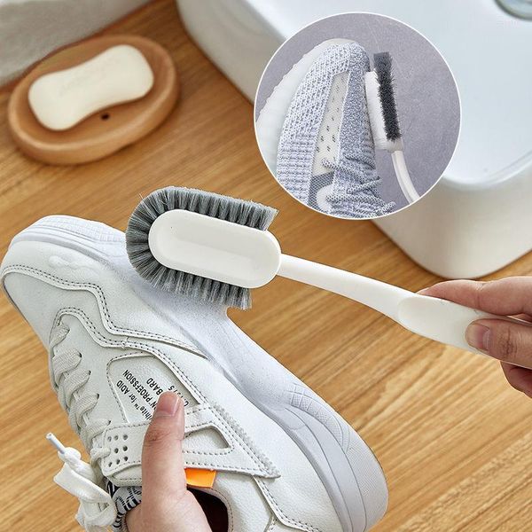 Brosse à chaussures pour cheveux doux, rangement spécial pour vêtements, planche à laver domestique, Kit de nettoyage multifonctionnel pliable