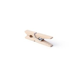 Kledingopslag Garderobe 50 stks 25-72 mm Natuurlijke houten kleding PO Paper Pin Kantoor Craft Clips J78C